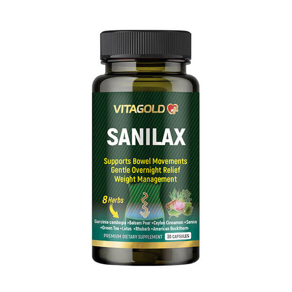 10-01-80 SANILAX-x30 САНИЛАКС - за по-бърз метаболизъм и редовен стомах, 30 капсули - Image 1